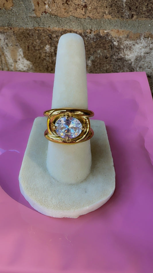 Gold Diamond Ring