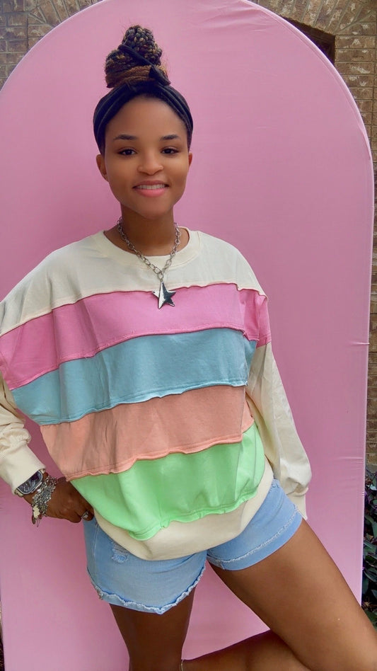Laffy Taffy Long Sleeve Top