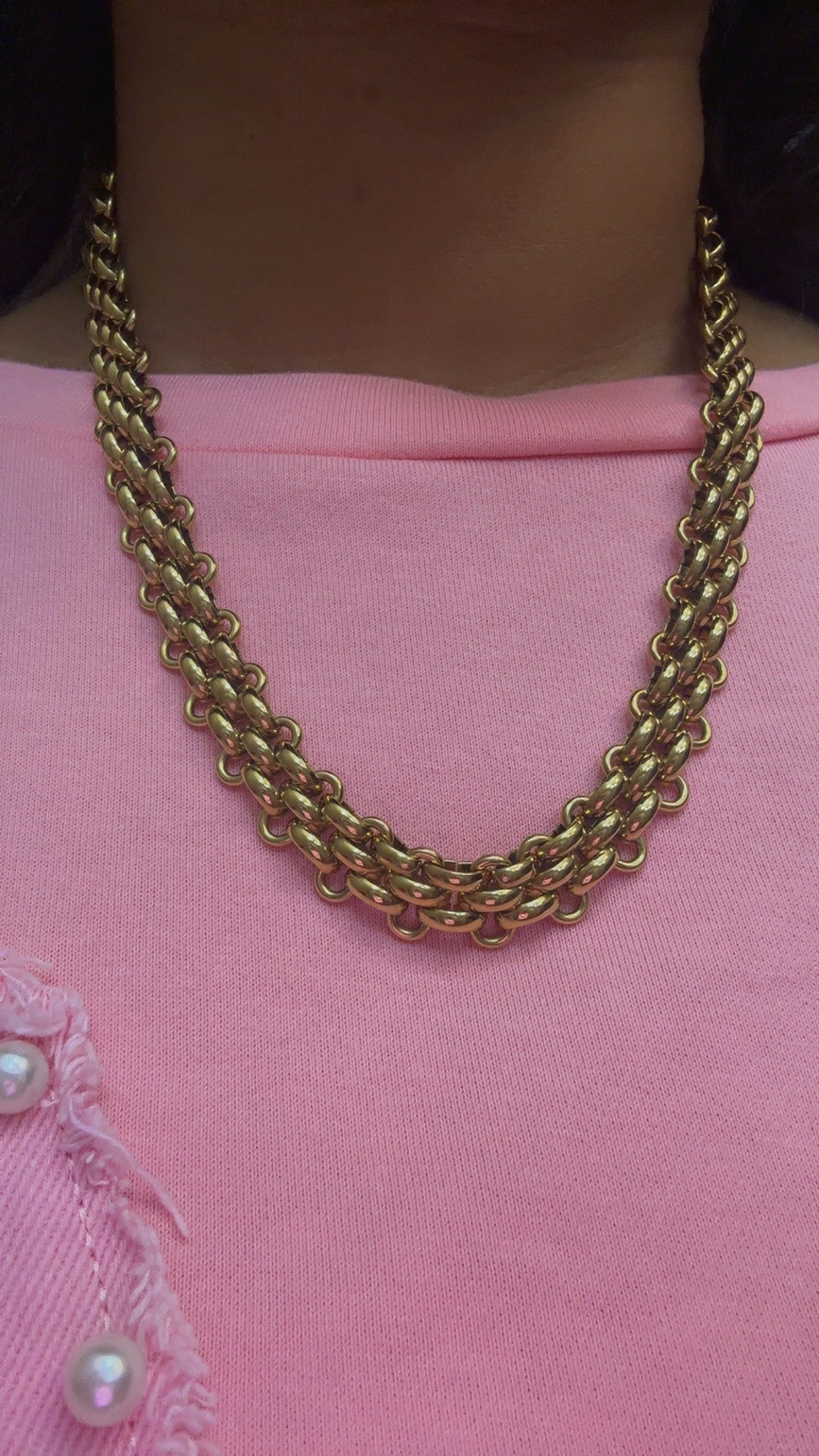 Gold & Silver Cuban Chain