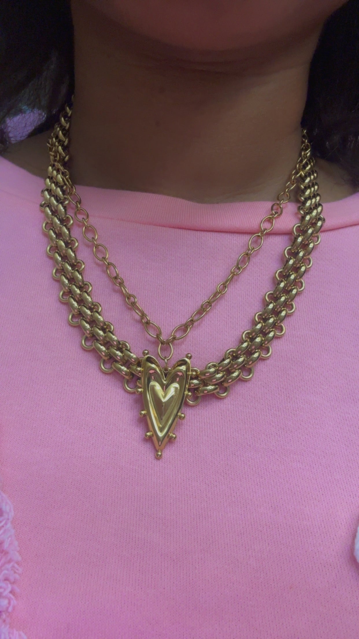 Gold & Silver Cuban Chain