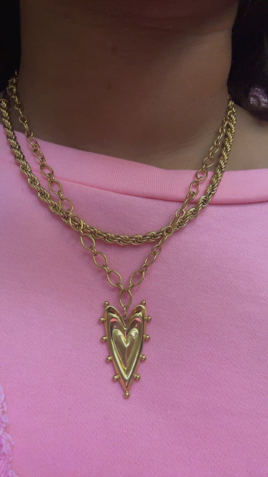 Gold Twisted Rope Chain