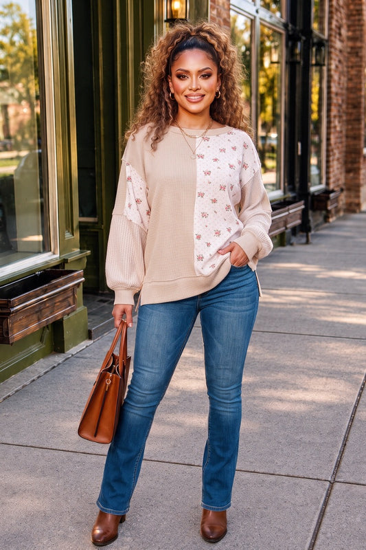 Petals & Cream Pullover
